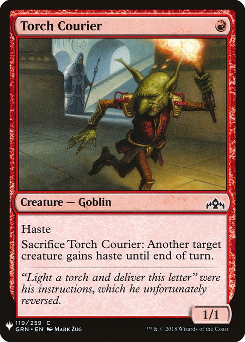 Torch Courier (GRN-119) [The List]