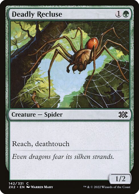 Deadly Recluse (142) [Double Masters 2022]