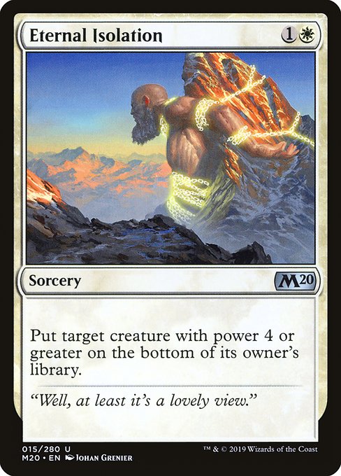 Eternal Isolation (15) [Core Set 2020]