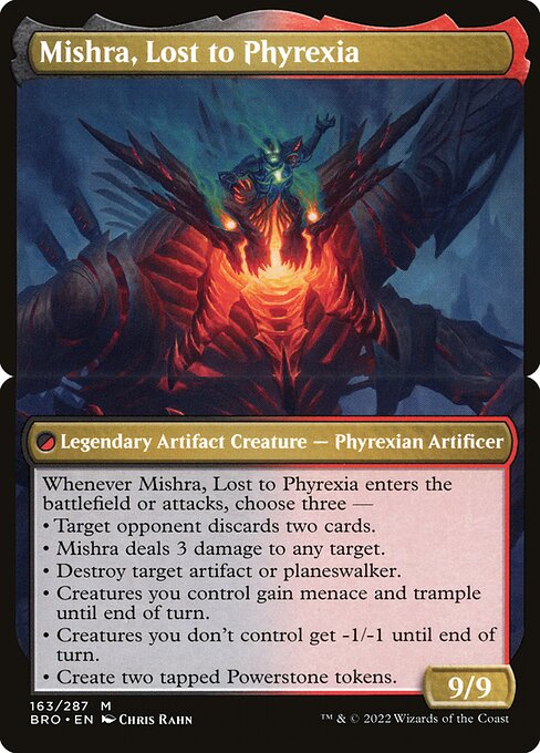 Mishra, Lost to Phyrexia (163b) [The Brothers' War]