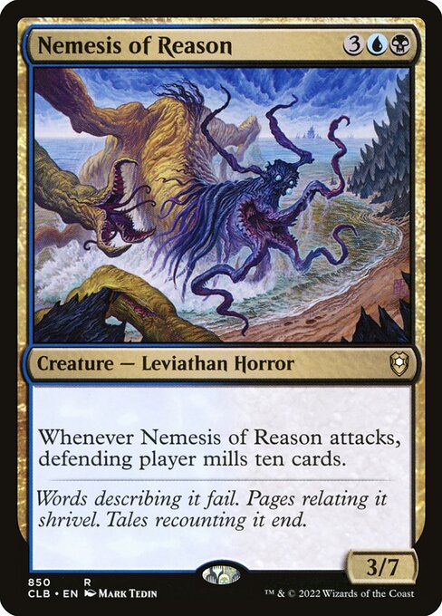 Nemesis of Reason (850) [Commander Legends: Battle for Baldur's Gate]
