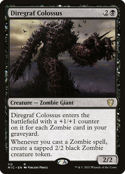 Diregraf Colossus (112) [Midnight Hunt Commander]