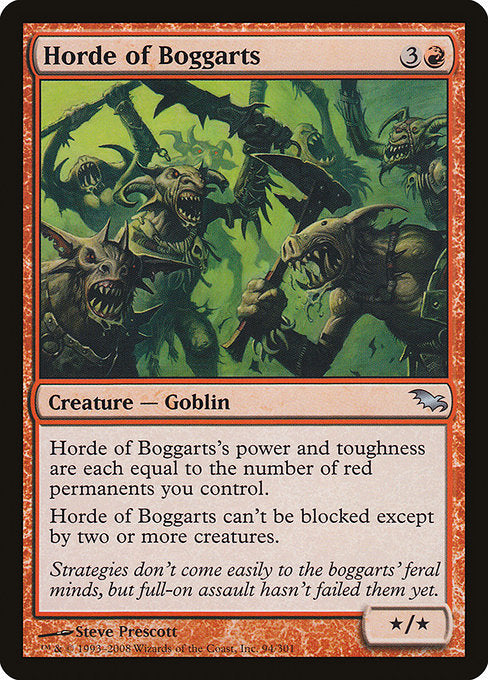Horde of Boggarts (94) [Shadowmoor]
