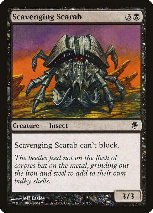 Scavenging Scarab (51) [Darksteel]