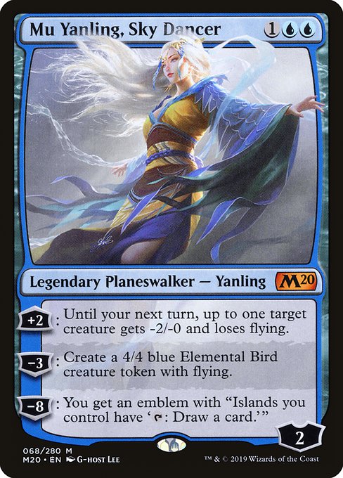 Mu Yanling, Sky Dancer (68) [Core Set 2020]
