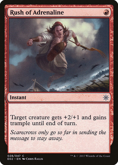 Rush of Adrenaline (28) [Explorers of Ixalan]
