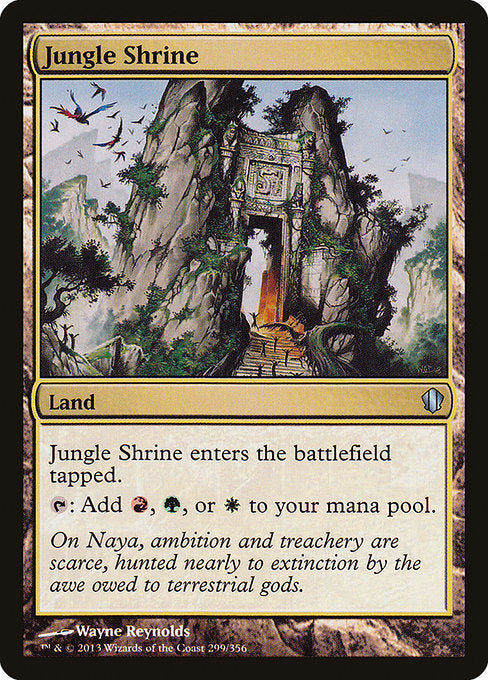 Jungle Shrine (299) [Commander 2013]