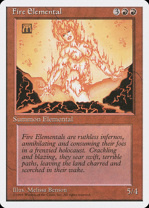 Fire Elemental (191) [Fourth Edition]