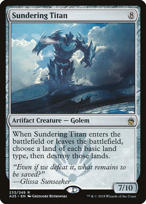 Sundering Titan (233) [Masters 25]
