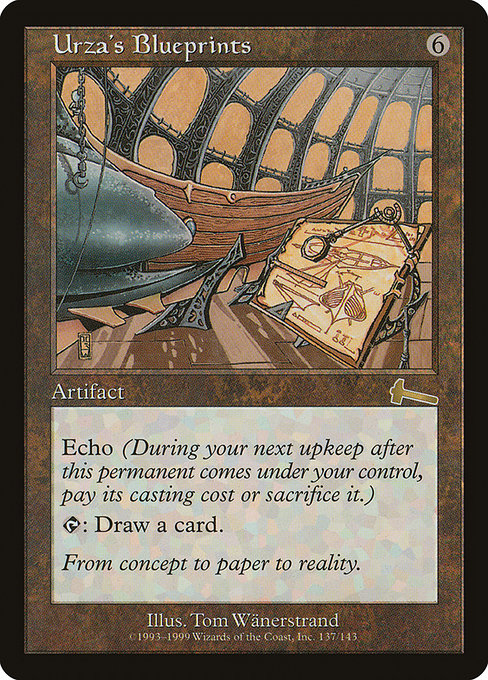 Urza's Blueprints (137) [Urza's Legacy]