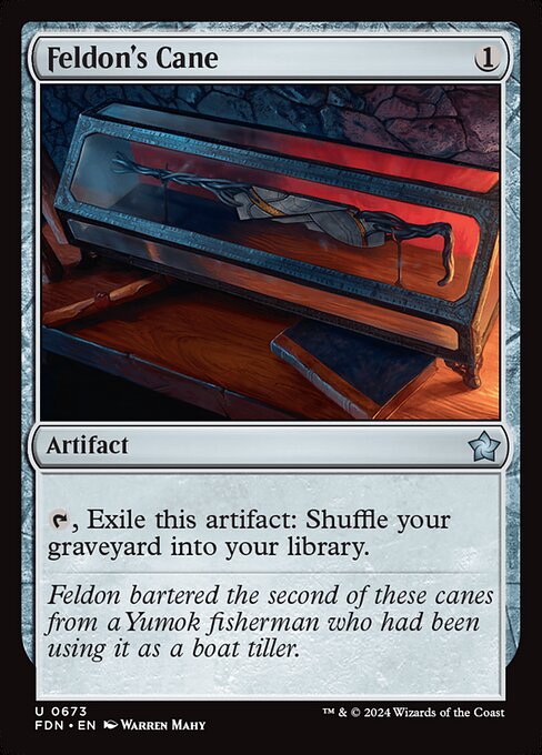 Feldon's Cane (673) [Foundations]