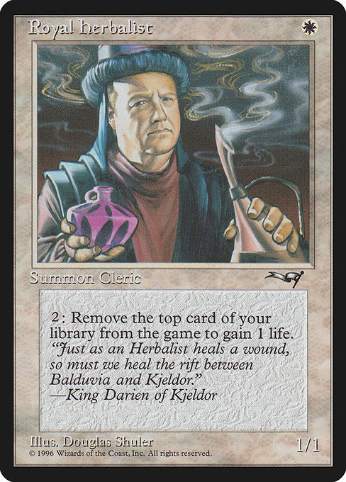 Royal Herbalist (15a) [Alliances]