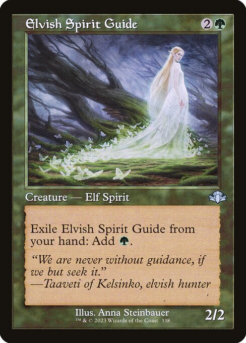 Elvish Spirit Guide (338) [Dominaria Remastered]