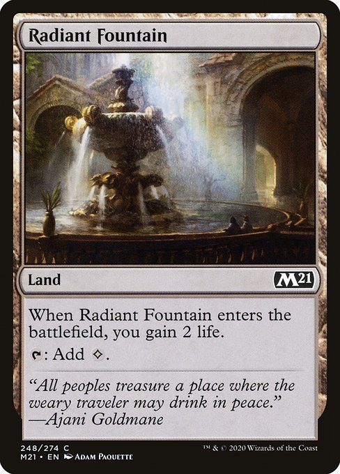 Radiant Fountain (248) [Core Set 2021]