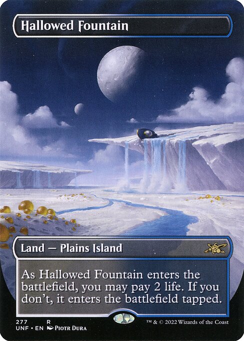 Hallowed Fountain (277) [Unfinity] [Borderless]
