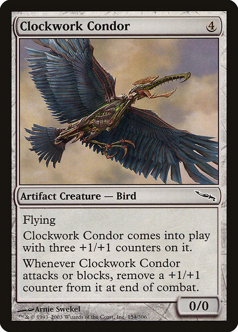 Clockwork Condor (154) [Mirrodin]