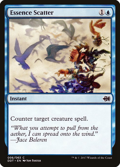Essence Scatter (6) [Duel Decks: Merfolk vs. Goblins]