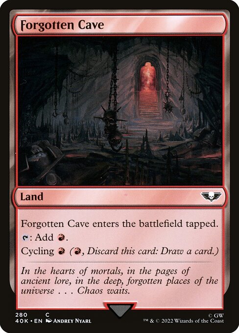 Forgotten Cave (280) [Warhammer 40,000 Commander]