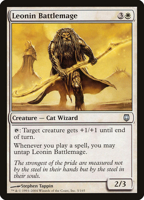 Leonin Battlemage (5) [Darksteel]