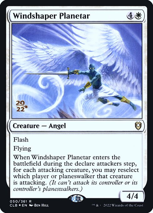 Windshaper Planetar (50s) [Battle for Baldur's Gate Promos]