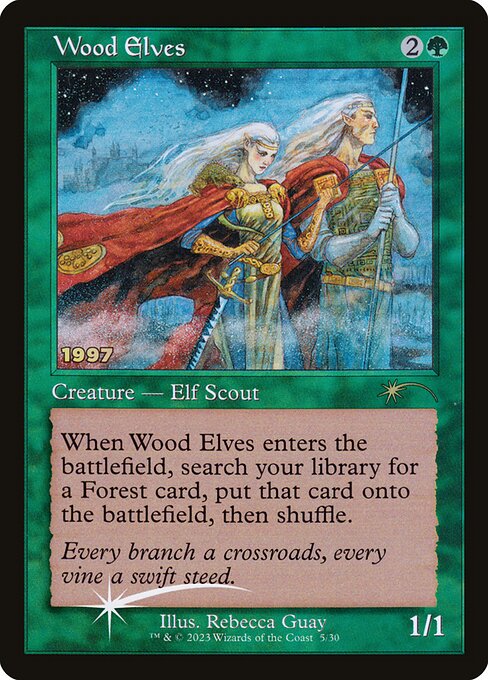 Wood Elves (5) [30th Anniversary Play Promos]