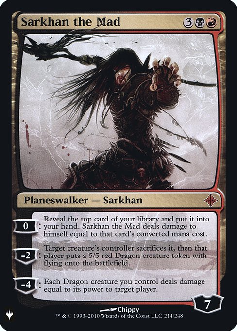Sarkhan the Mad (ROE-214) [The List]