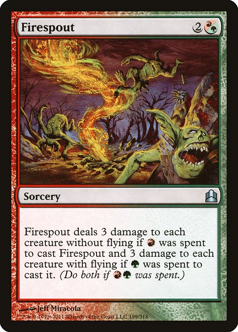 Firespout (199) [Commander 2011]