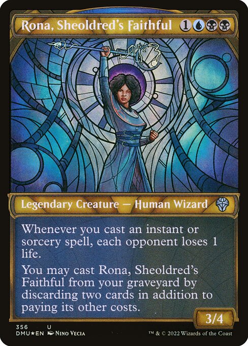 Rona, Sheoldred's Faithful (356) [Dominaria United] [Showcase]