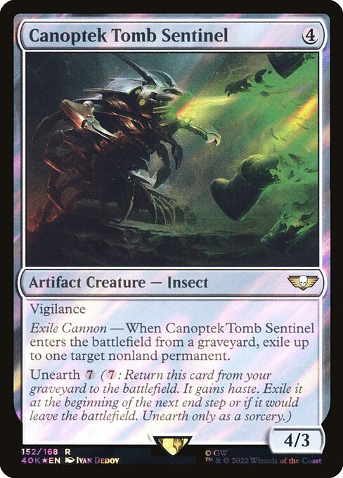 Canoptek Tomb Sentinel (152★) [Warhammer 40,000 Commander]