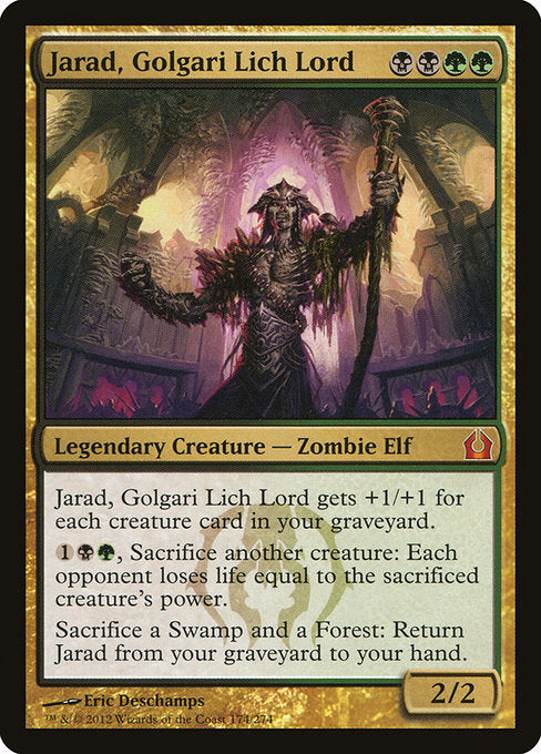 Jarad, Golgari Lich Lord (174) [Return to Ravnica]