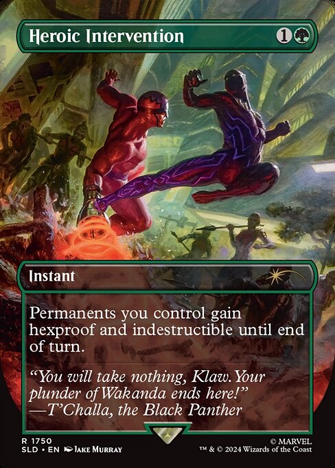 Heroic Intervention (1750) [Secret Lair Drop]