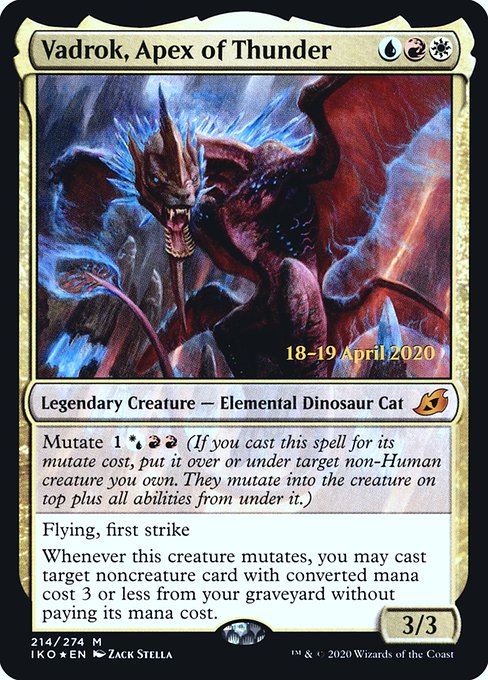 Vadrok, Apex of Thunder (214s) [Ikoria: Lair of Behemoths Promos]