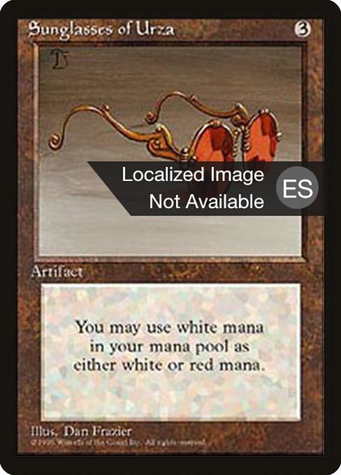 Sunglasses of Urza (347) [Fourth Edition Foreign Black Border]