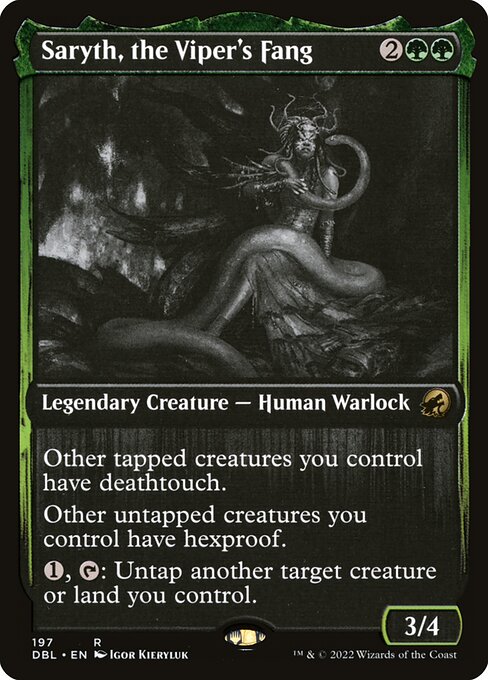 Saryth, the Viper's Fang (197) [Innistrad: Double Feature]