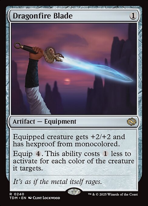Dragonfire Blade (240) [Tarkir: Dragonstorm]