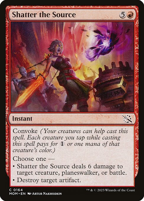 Shatter the Source (164) [March of the Machine]