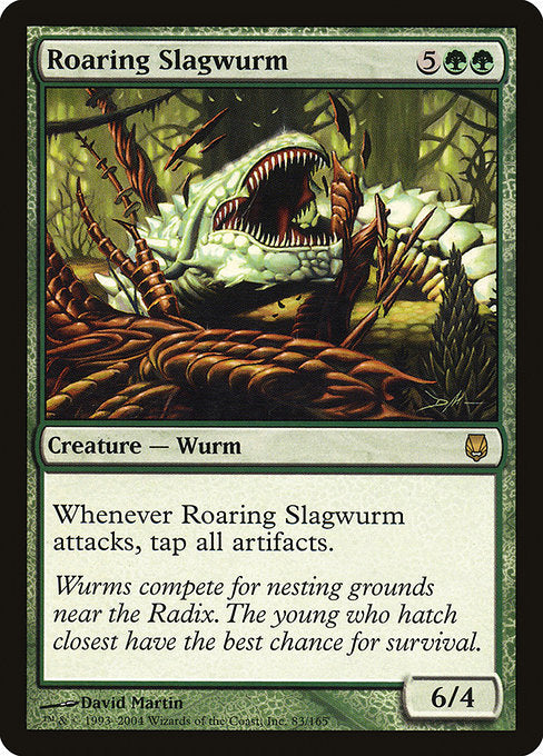 Roaring Slagwurm (83) [Darksteel]