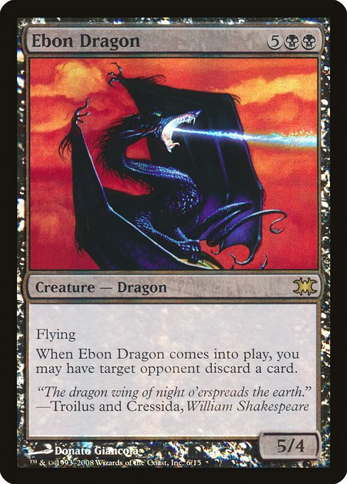 Ebon Dragon (6) [From the Vault: Dragons]