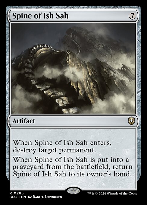 Spine of Ish Sah (285) [Bloomburrow Commander]