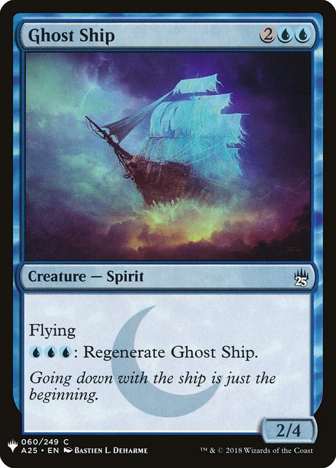 Ghost Ship (A25-60) [The List]