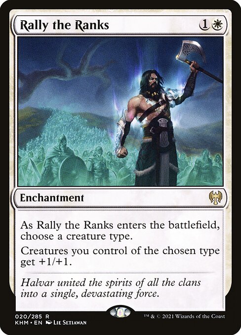 Rally the Ranks (20) [Kaldheim]
