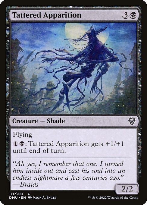 Tattered Apparition (111) [Dominaria United]