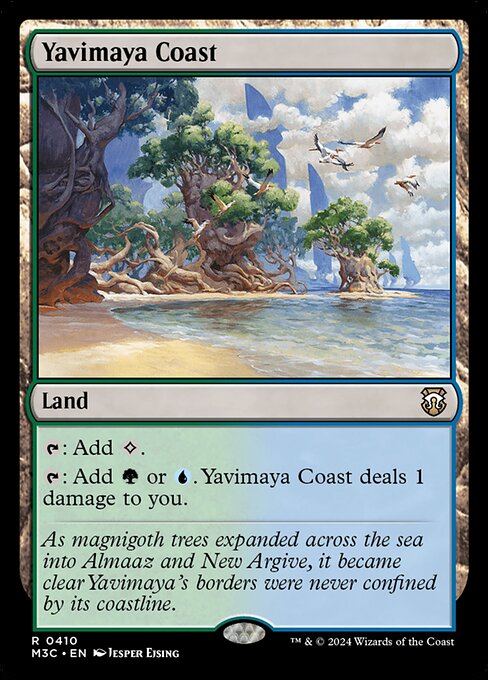 Yavimaya Coast (410) [Modern Horizons 3 Commander]
