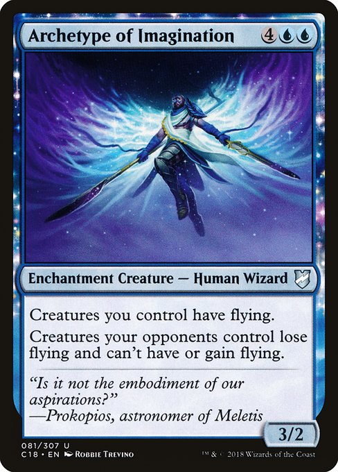 Archetype of Imagination (81) [Commander 2018]