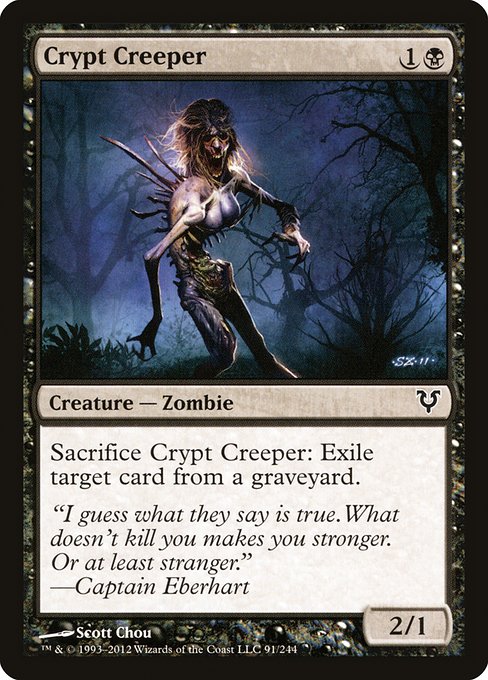 Crypt Creeper (91) [Avacyn Restored]