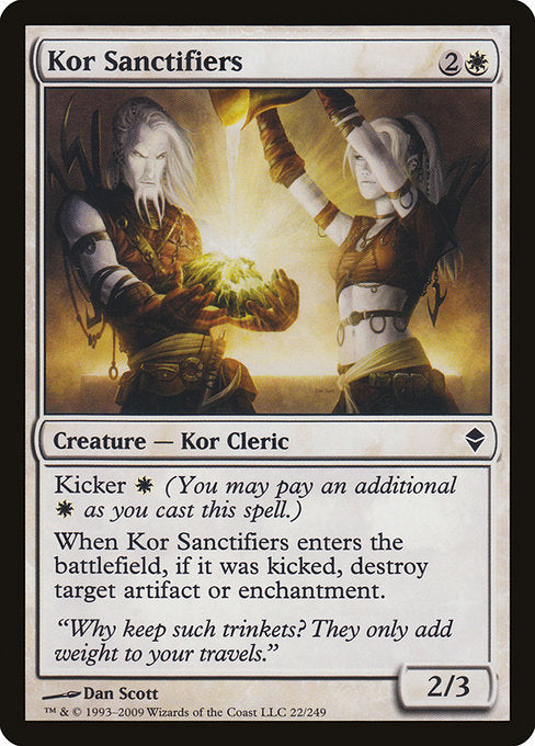 Kor Sanctifiers (22) [Zendikar]