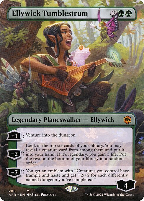 Ellywick Tumblestrum (286) [Adventures in the Forgotten Realms] [Borderless]