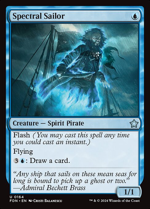 Spectral Sailor (164) [Foundations]