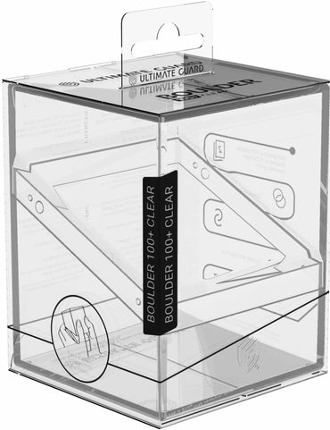 Ultimate Guard Transparent Clear Boulder 100+ image 0