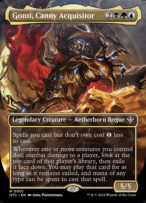 Gonti, Canny Acquisitor (1) [Outlaws of Thunder Junction Commander]